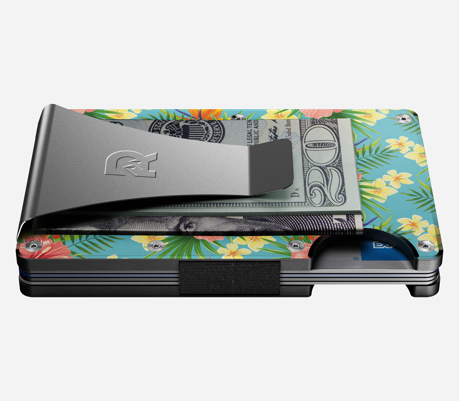 Vibrant Tropical Wallet — High-Grade // Ridge The Aluminum